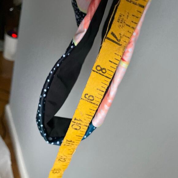 Mara Hoffman Square Neck Arcadia One Piece Swimsuit Boho Floral Botanical XS - Picture 5 of 11